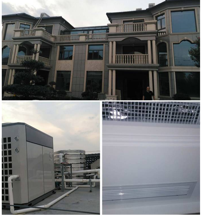 給別墅供暖，土豪們都選擇空氣能熱泵！